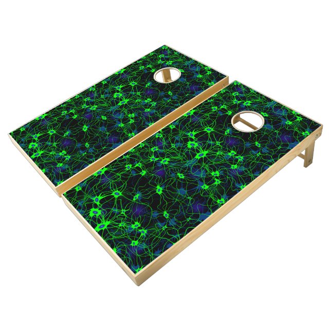 Neuron City Cornhole Set (Angled)
