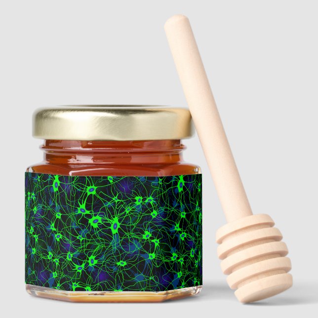 Neuron City Honey Jar Favors (Front)