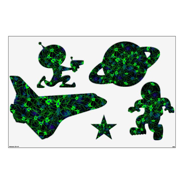 Neuron City Wall Decals (Front)