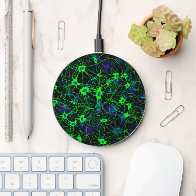 Neuron City Wireless Charger (Desk)