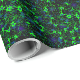 Neuron City Wrapping Paper