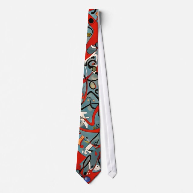 Neuron Dance Neck Tie (Front)