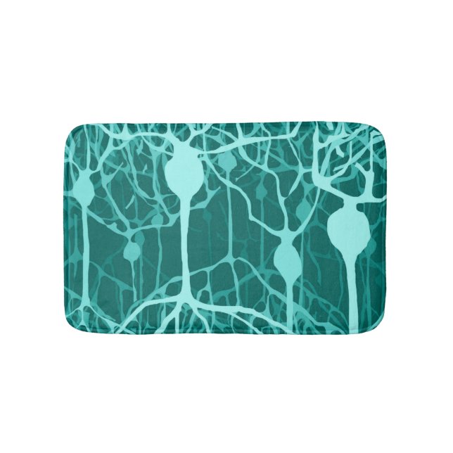 Neuron Forest Bath Mat (Front)