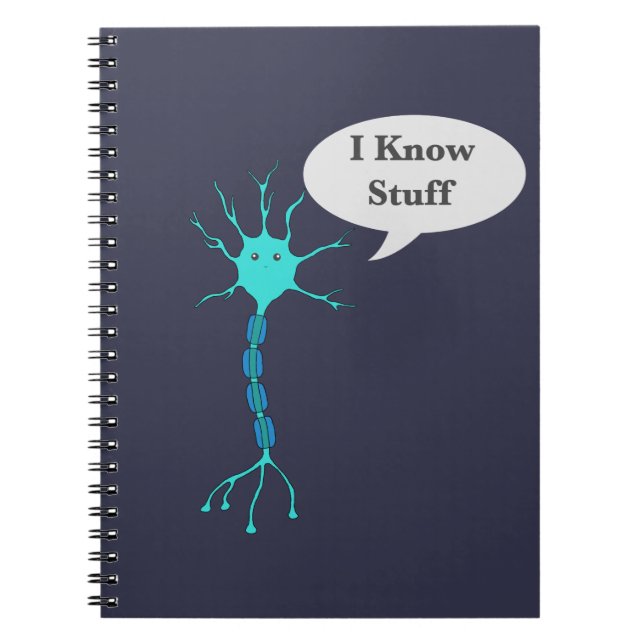 Neuron I Know Stuff Notebook (Front)