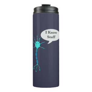 Neuron I Know Stuff Thermal Tumbler