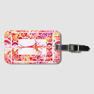Neuron Luggage Tag