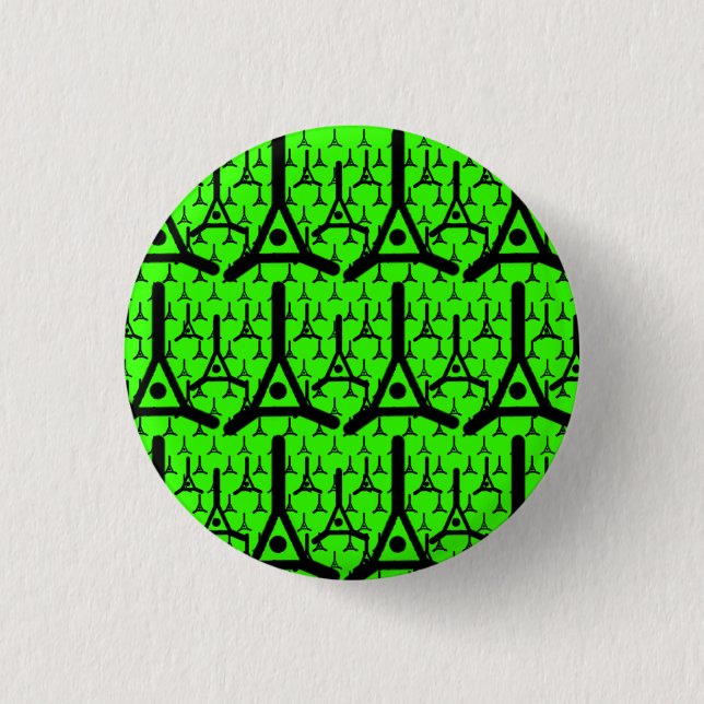 Neuron Mosaic Button (Front)