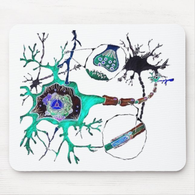 Neuron! Mouse Pad (Front)