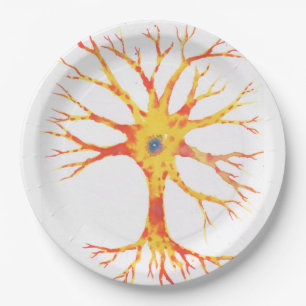 Neuron Paper Plates
