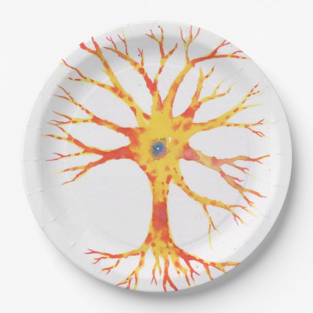 Neuron Paper Plates (Front)