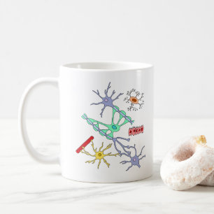 Neurons And Glia Coffee Mug