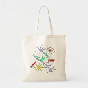 Neurons And Glia Tote Bag