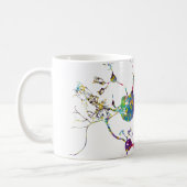 Neurons and nervous system coffee mug (Left)