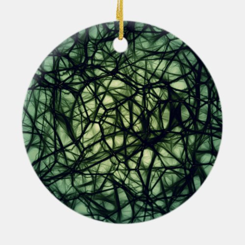 Neurons Ceramic Ornament