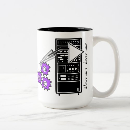 Neurons Fear Me Two_Tone Coffee Mug
