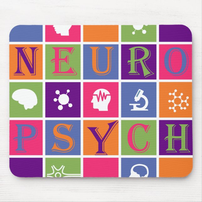 Neuropsychology - Gifts for Neuropsychologists Mouse Pad (Front)