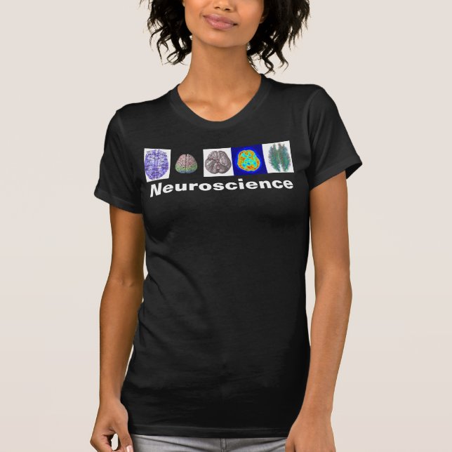 Neuroscience Brain Woman's Tee (Front)