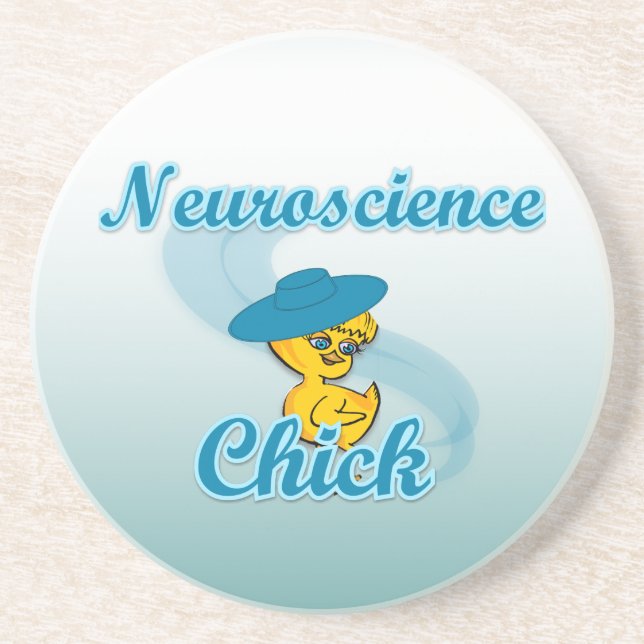 Neuroscience Chick #3 Coaster (Front)