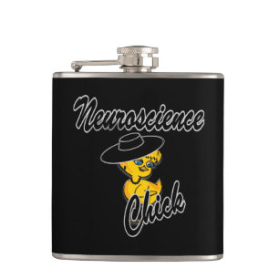 Neuroscience Chick #4 Flask