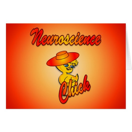 Neuroscience Chick #5 Cards (Front Horizontal)
