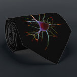 Neuroscience, neuron, science neck tie<br><div class="desc">Original This image is,  the result of hard work in the development of my thesis.</div>