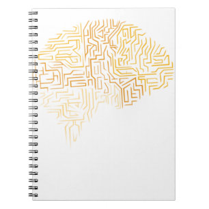Neuroscience Superhuman Brain Gift Notebook