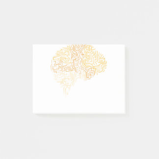 Neuroscience Superhuman Brain Gift Post-it Notes