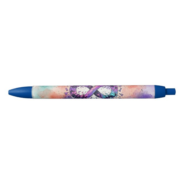 Neurospicy ADHD Autism Neurodiversity Symbol Pen (Front)