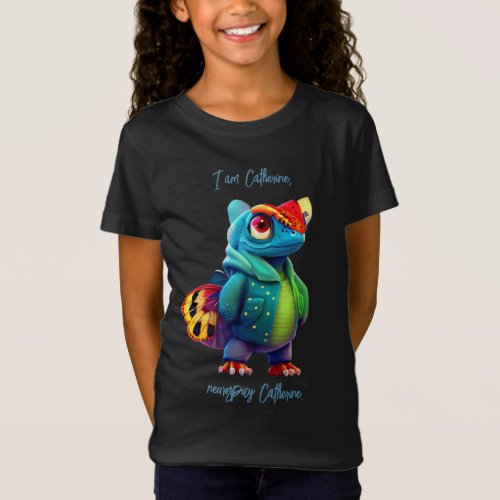 Neurospicy Lizard_Dino_Butterfly _ Personalizable T_Shirt