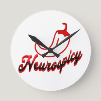 Neurospicy, neurodivergent round clock