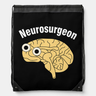 Neurosurgeon Brain Drawstring Bag