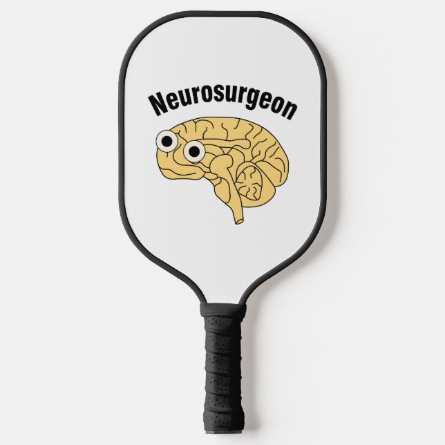 Neurosurgeon Brain  Pickleball Paddle (Front)