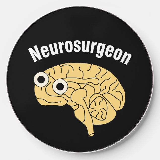 Neurosurgeon Brain  Wireless Charger (Front)
