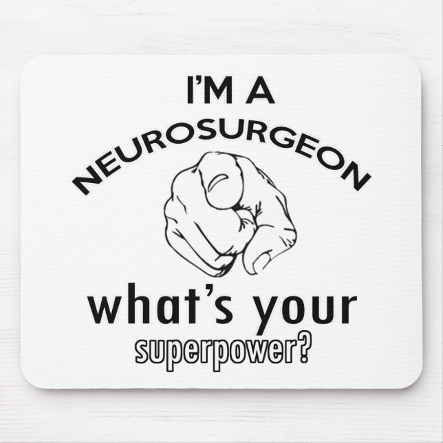 neurosurgeon design mouse pad (Front)