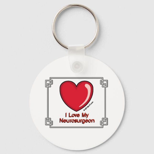 Neurosurgeon Keychain (Front)