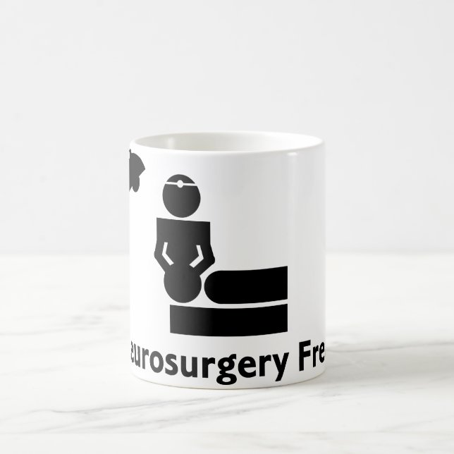 Neurosurgery Freak Coffee Cup (white) (Center)