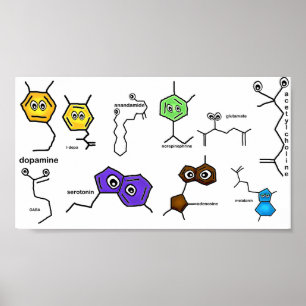 Neurotransmitter Poster