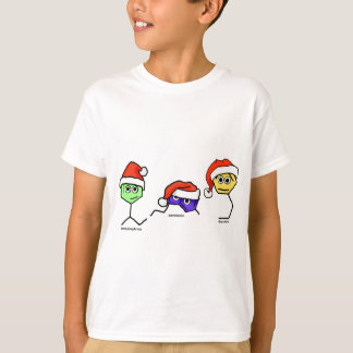 Neurotransmitters in Santa Hats T-Shirt