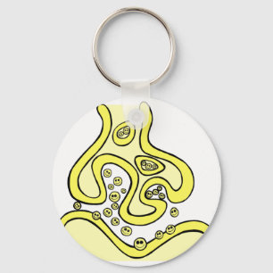 Neurotransmitters Keychain