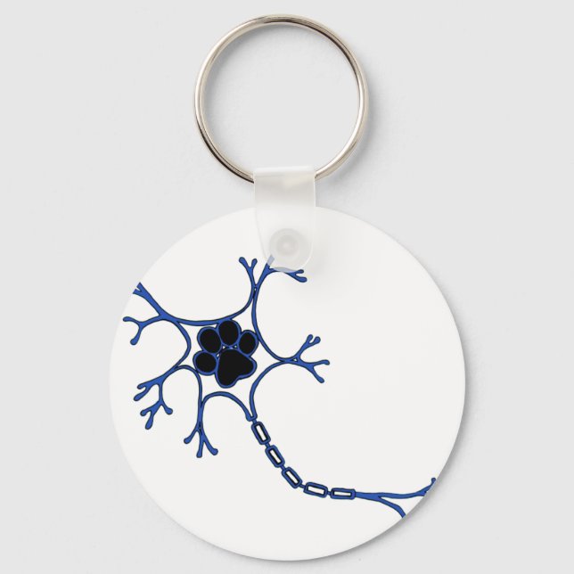 NeuroWebVet Keychain (Front)