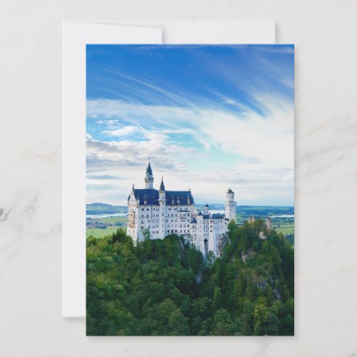 Neuschwanstein Castle Invites