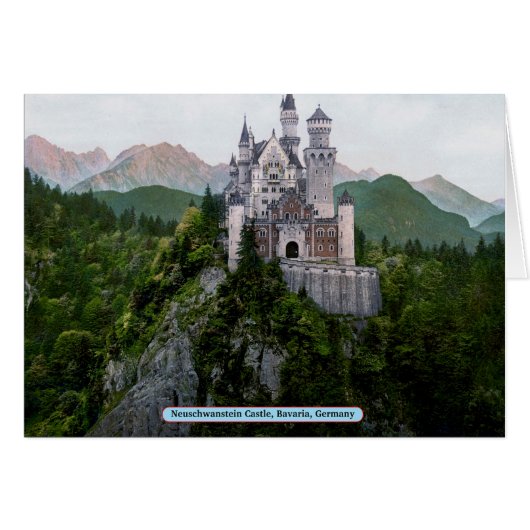 Neuschwanstein Castle, Bavaria, Germany Cards (Front Horizontal)