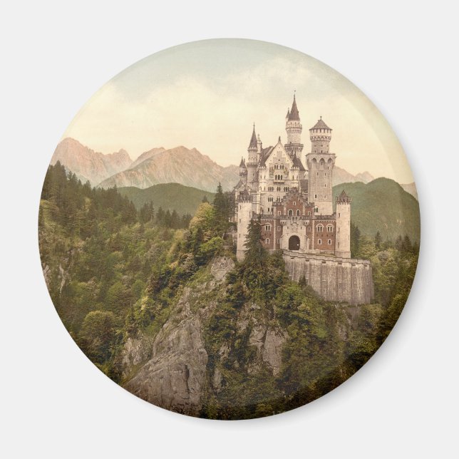 Neuschwanstein Castle, Bavaria, Germany Magnet (Front)