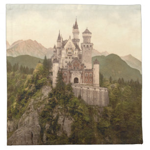 Neuschwanstein Castle, Bavaria, Germany Napkin