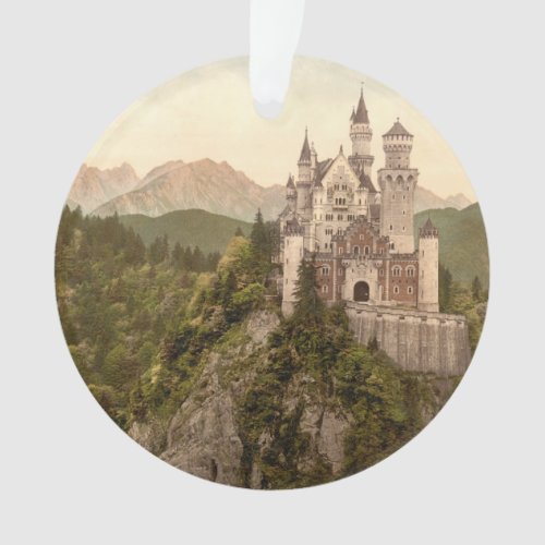 Neuschwanstein Castle Bavaria Germany Ornament