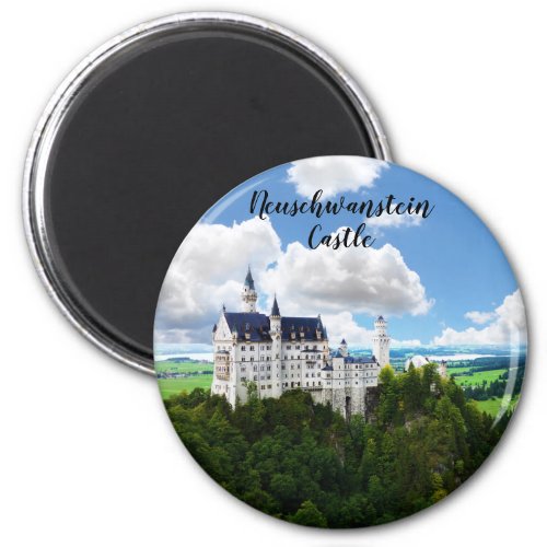 Neuschwanstein Castle Bavaria Germany Photography Magnet