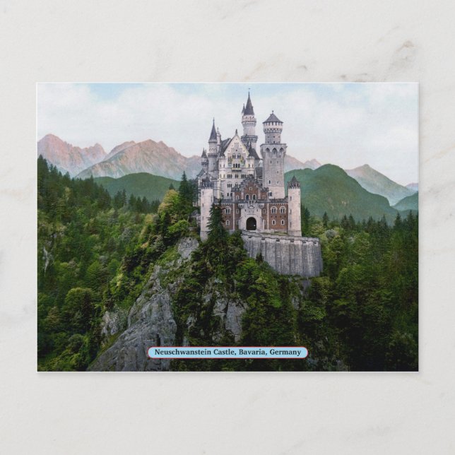 Neuschwanstein Castle, Bavaria, Germany Postcard (Front)