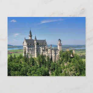 Neuschwanstein Castle, Bavaria Germany Postcard