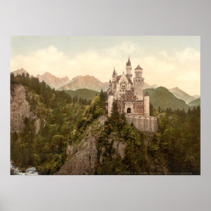 Neuschwanstein Castle, Bavaria, Germany Poster