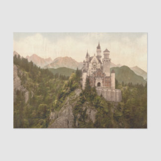 Neuschwanstein Castle, Bavaria, Germany Tissue Paper